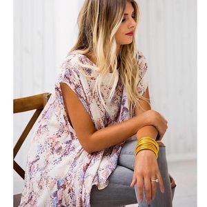 Karlie snake print top